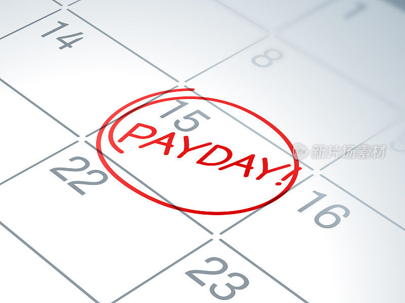 Payday Calendar Reminder